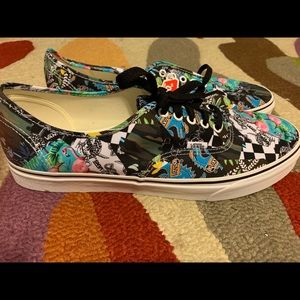 vans mash up authentic multi floral